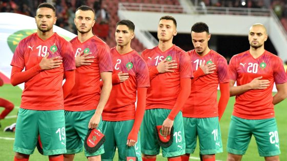 تشكيلة المنتخب الوطني المغربي و القنوات الناقلة للمباراة مع التوقيت