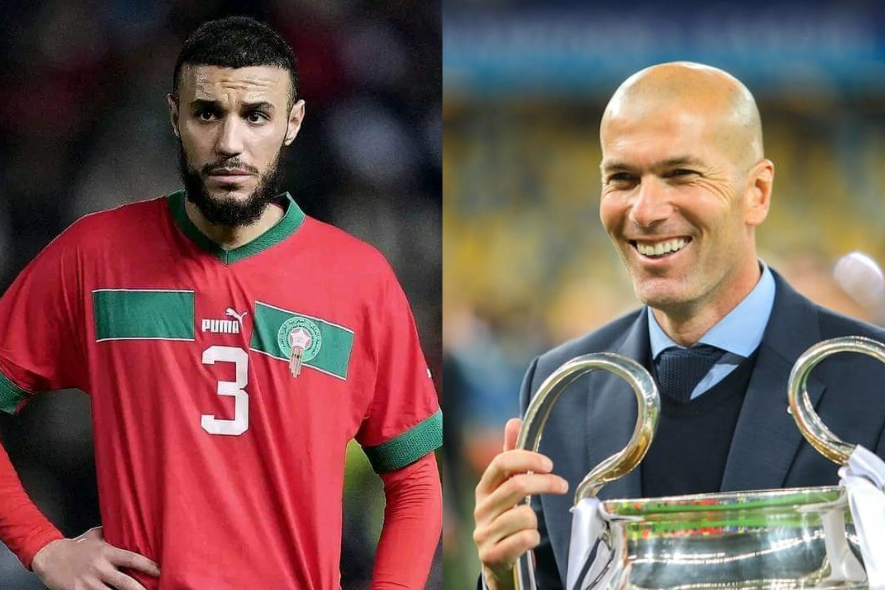 زيدان مرشح لتدريب الدولي المغربي نصير مزراوي