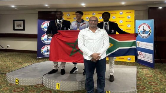 10 ميداليات حصيلة مشاركة المنتخب المغربي للانقاد في بطولة افريقيا بجنوب افريقيا