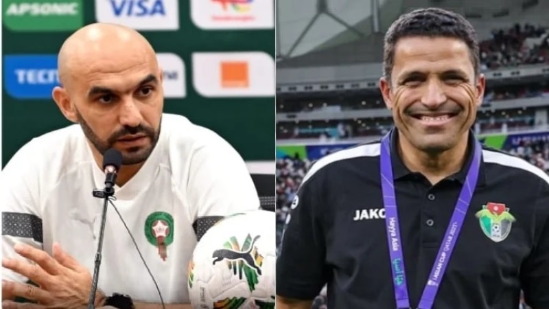 هشام الإدريسي يحسم في مغادرة الحسين عموتة للمنتخب الأردني و العمل مع وليد الركراكي في المنتخب المغـربي