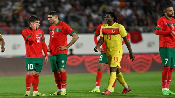 تراجع المنتخب الوطني المغربي في التصنيف العالمي الجديد