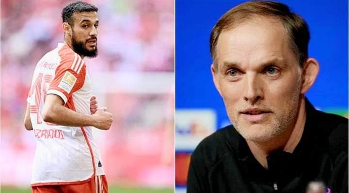 تهديدات الغياب تطال الدولي المغربي نصير مزراوي و توماس توخيل يكشف عن تفاصيل جديدة بخصوص اللاعب قبل موقعة بايرن ميونخ و آرسنال