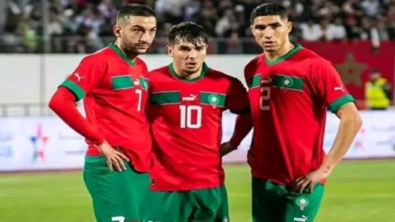 أبرز ثلاثي في المنتخب الوطني المغربي يخسر مكانته مع المدرب وليد الركراكي