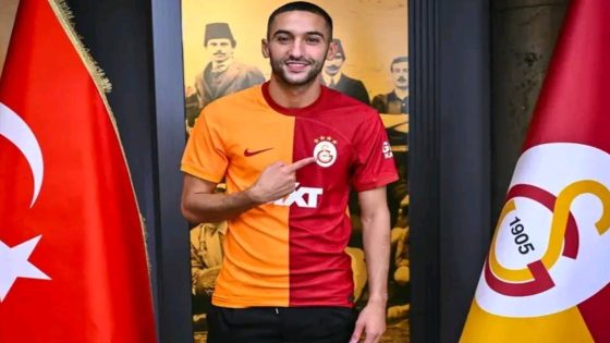 غلطة سراي التركي يتوصل إلى اتفاق مع تشيلسي الإنجليزي بخصوص اللاعب الدولي المغربي حكيم زياش