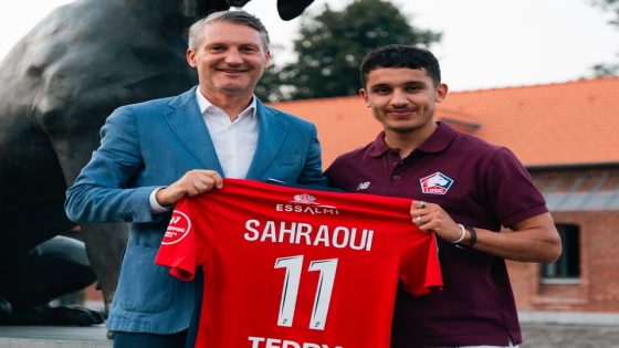 انتقال أسامة الصحراوي إلى ليل الفرنسي يقوده للمنتخب الوطني المغربي