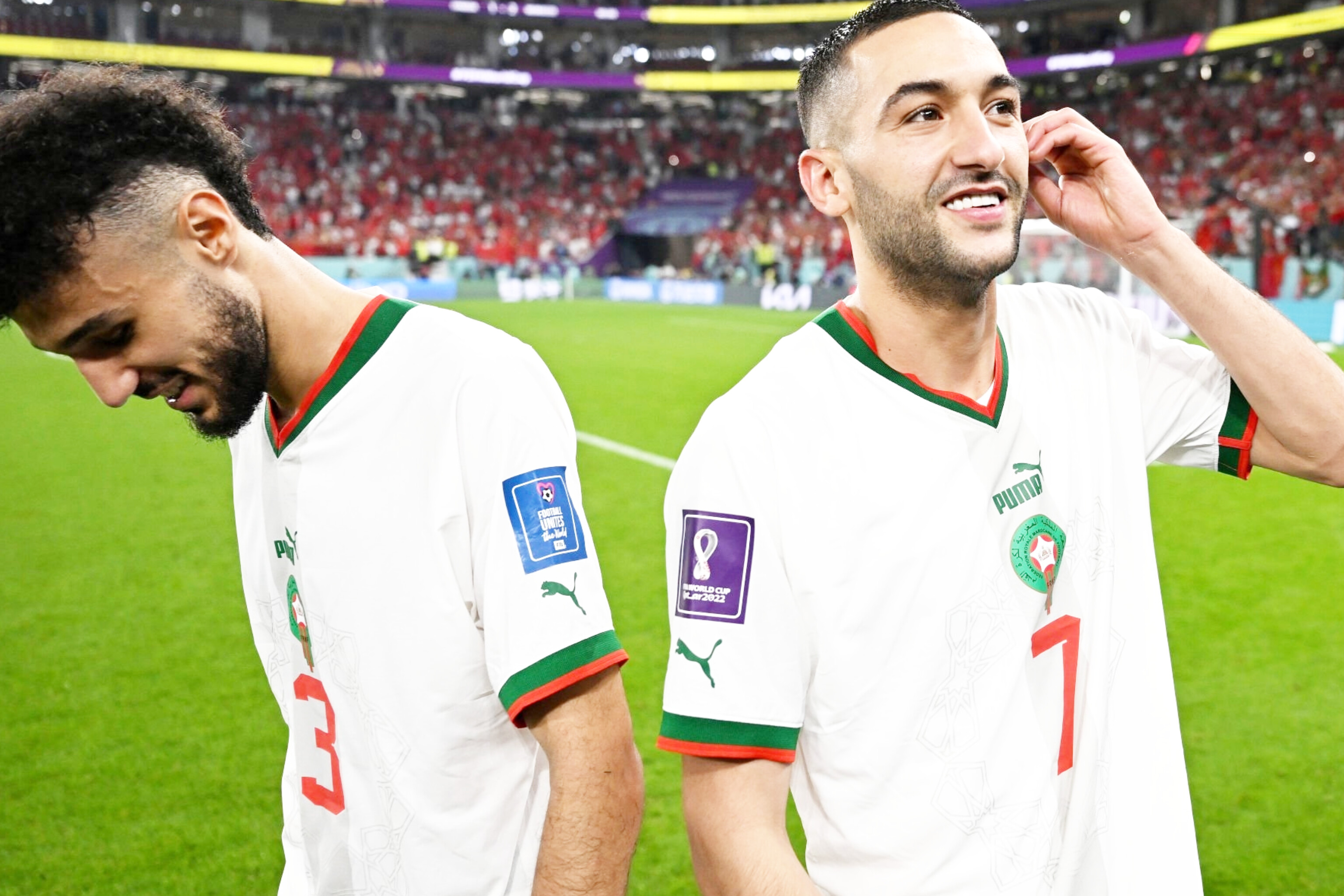 حكيم زياش الحقيقة.. تضامن نصير مزراوي مع حكيم زياش بسبب استبعاده من المنتخب الوطني المغربي