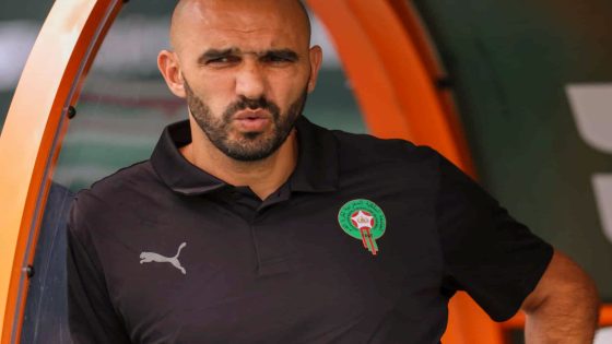 وليد الركراكي يستبعد لاعبا جديدا من المنتخب الوطني المغربي