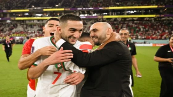 وليد الركراكي يتخذ قرار شجاع من أجل الدولي المغربي حكيم زياش