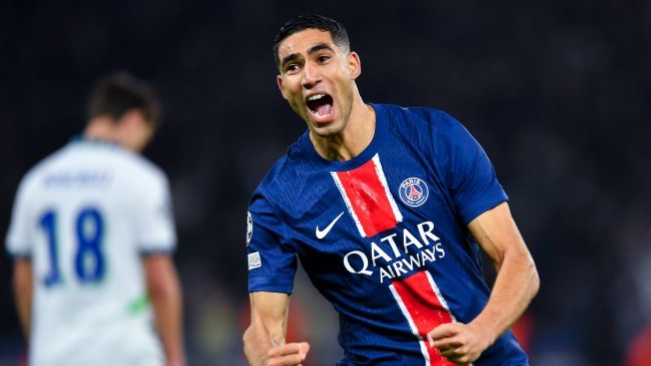 أسود الأطلس باريس سان جيرمان يخطط لتمديد عقد حكيمي