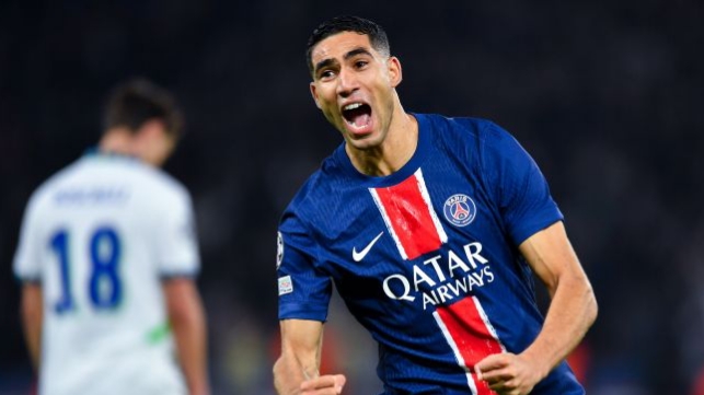 أشرف حكيمي يتوعد بقلب الطاولة على ليفربول