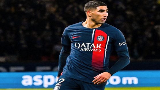 أشرف حكيمي يحلم بالتتويج في ليلة نهائي دوري الأبطال