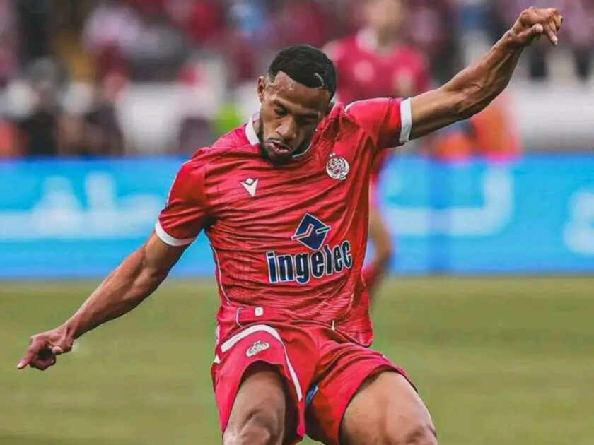 فهد موفي يغادر نادي الوداد الرياضي و ينتقل إلى الدوري الروسي