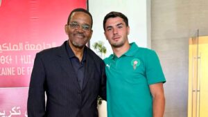 إبراهيم دياز إبراهيم دياز يفتخر بأسطورة المنتخب الوطني المغربي