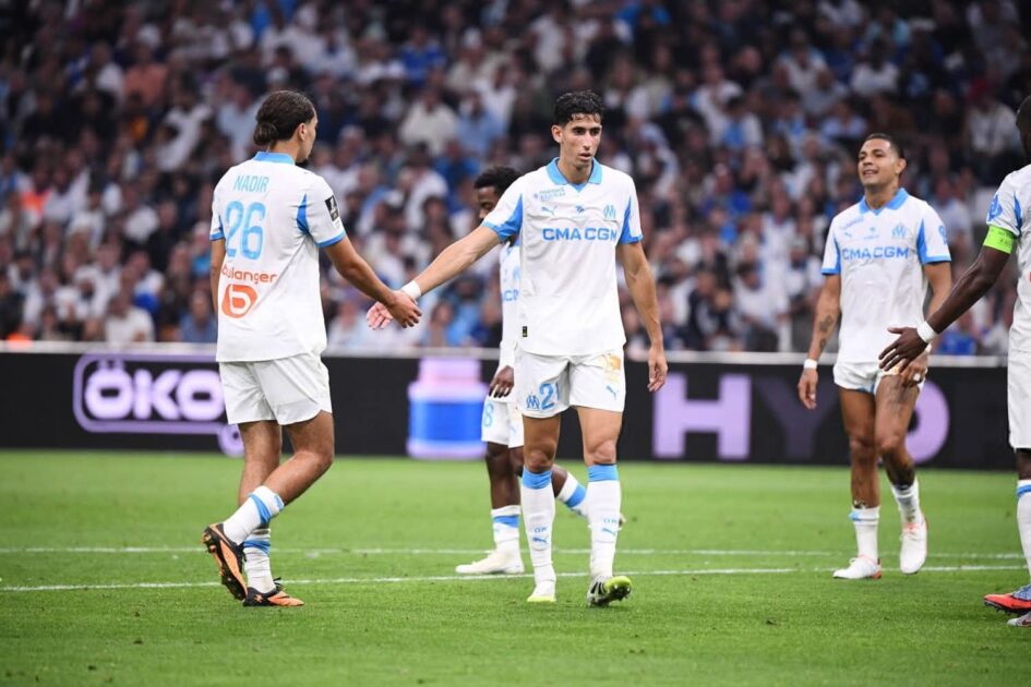 نايف أكرد لاعب أولمبيك مارسيليا الفرنسي مطلب روبن أموريم