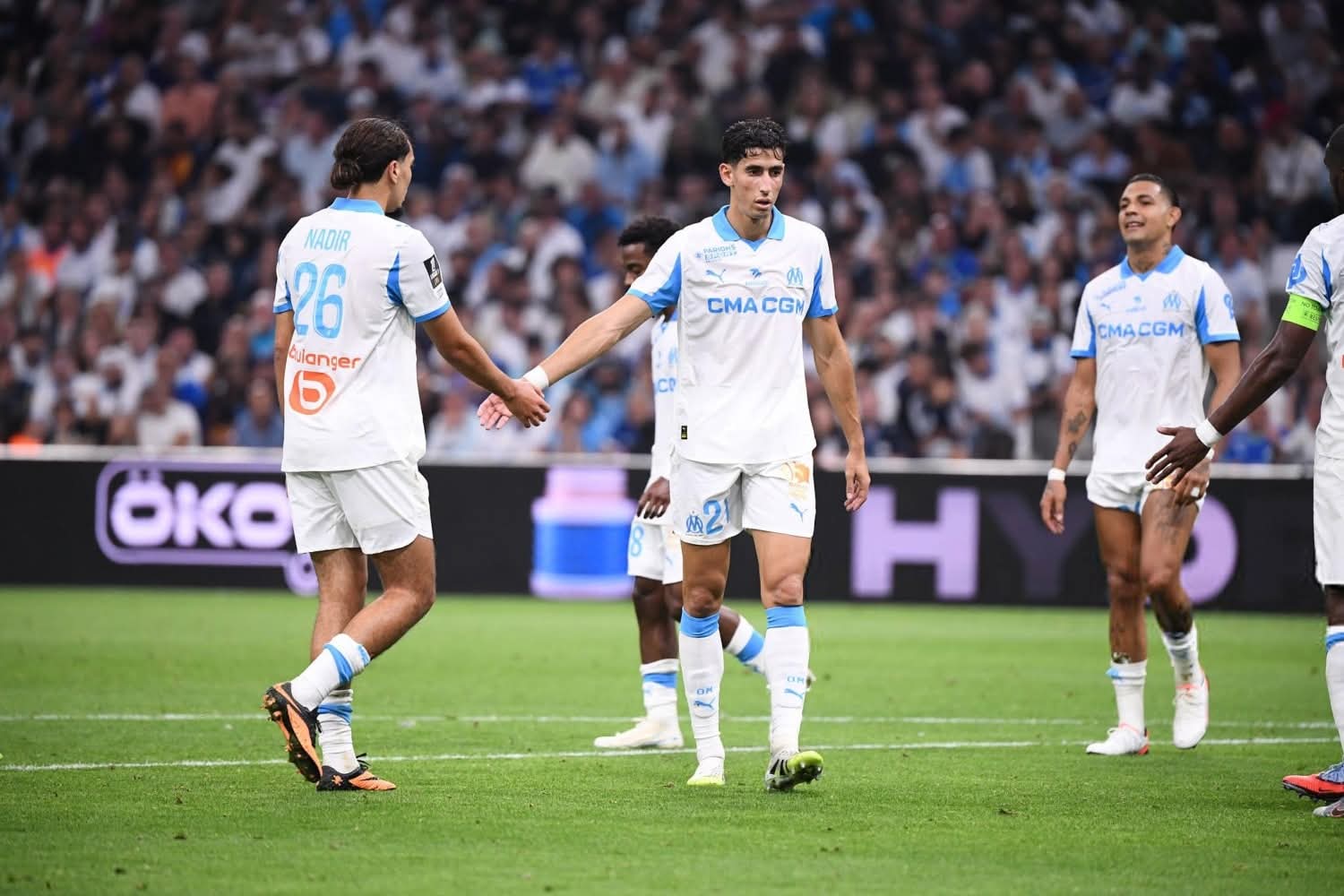 أولمبيك مارسيليا نايف أكرد لاعب أولمبيك مارسيليا الفرنسي مطلب روبن أموريم