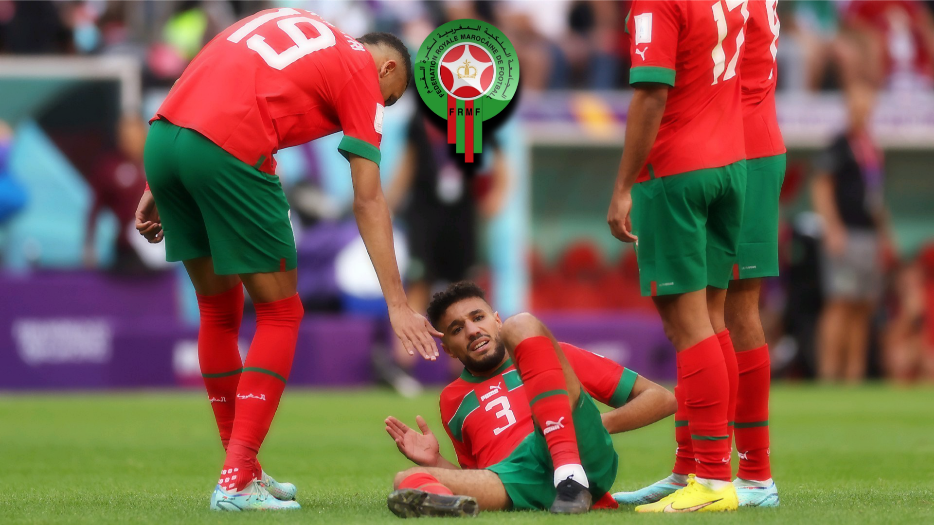 المنتخب المغربي إصابة نصير مزراوي تربك حسابات الركراكي