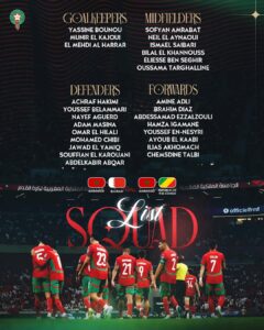 عز الدين أوناحي خارج المنتخب الوطني المغربي