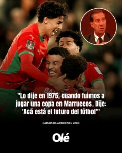 كارلوس بيلاردو وتنبؤه بمستقبل كرة القدم المغربية يتحقق اليوم