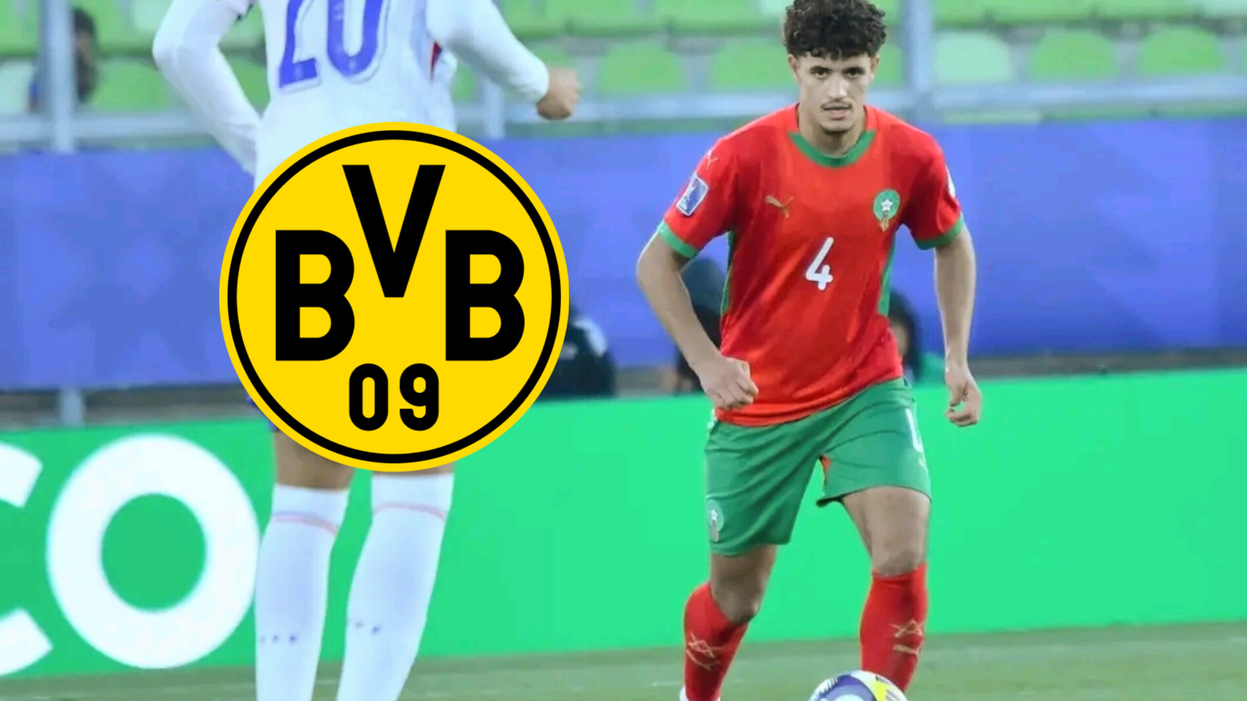 إسماعيل باعوف بروسيا دورتموند يراقب نجم المنتخب المغربي للشباب إسماعيل باعوف