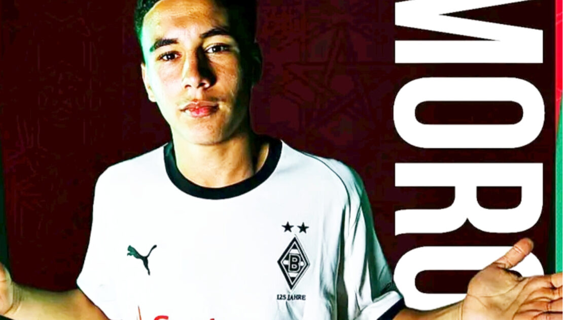 ريان خضراوي متوسط ميدان بروسيا مونشنغلادباخ بالمنتخب المغربي