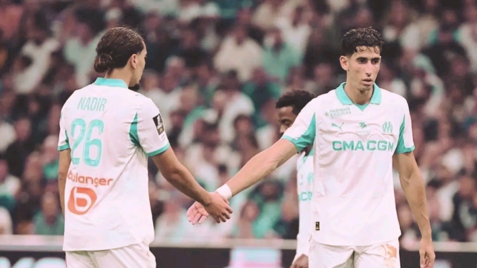 الدوري الأوروبي نايف أكرد و بلال ندير خارج مارسيليا الفرنسي بسبب الاصابة