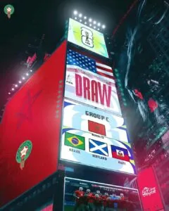 جدول مباريات المنتخب الوطني المغربي في كأس العالم 2026