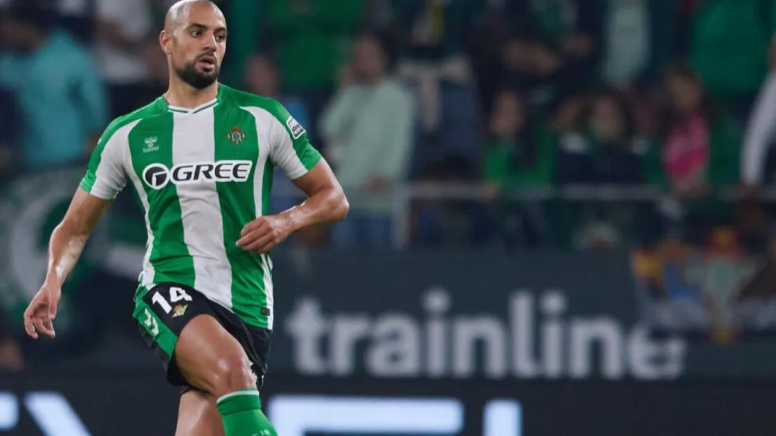 غياب سفيان أمرابط يضع ريال بيتيس الاسباني في ورطة كبيرة