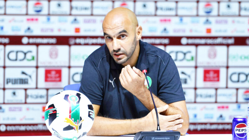 وليد الركراكي يتحدث عن مباراة جزر القمر و تحدي كأس إفريقيا