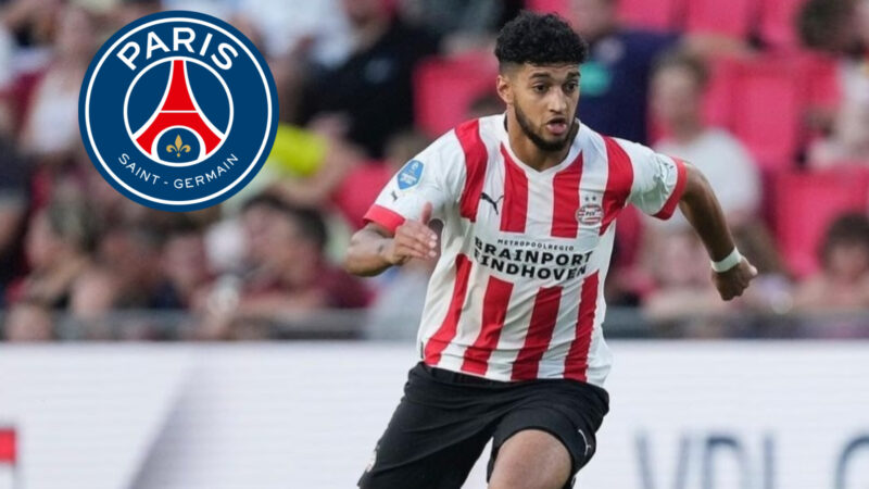 إسماعيل الصيباري على طاولة باريس سان جيرمان الفرنسي