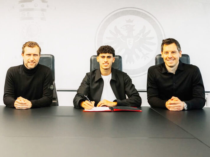 أينتراخت فرانكفورت أينتراخت فرانكفورت يضم أيوب الميوموني