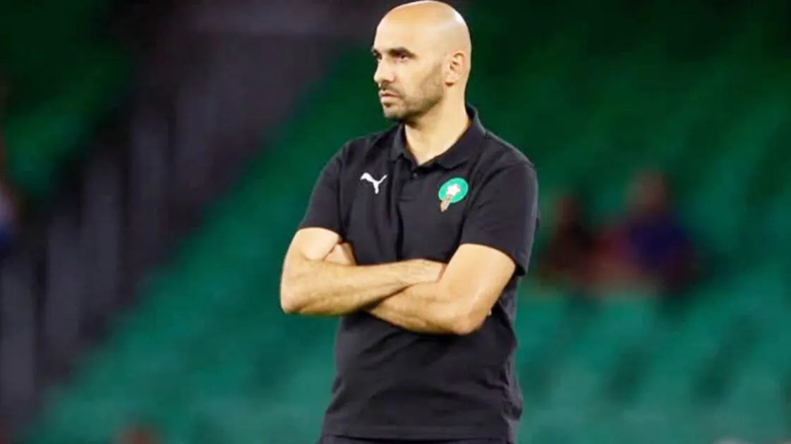 وليد الركراكي يغادر المنتخب المغربي و فوزي لقجع يحسم بديله بضم مدربين دفعة واحدة مع إنيستا