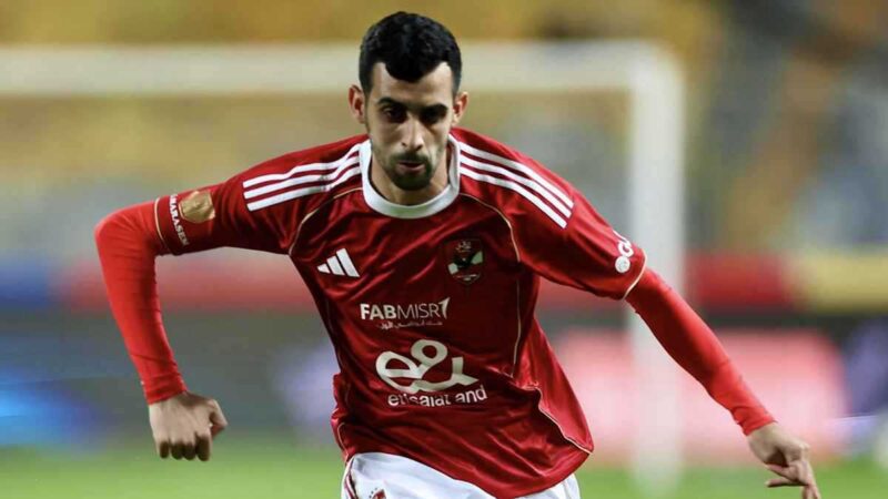الأهلي المصري إصابة يوسف بلعمري لاعب الأهلي المصري
