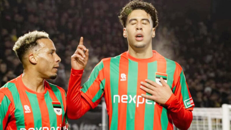 سامي أوعيسى يقدم موسماً مميزاً رفقة نادي نيميخن الهولندي و يثير صراع الأندية الأوروبية