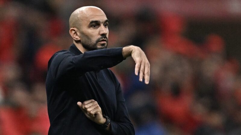 المنتخب السعودي وليد الركراكي يقترب من تولي قيادة المنتخب الغاني