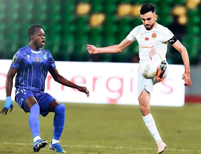 إيقاف لاعب نهضة بركان حمزة الموساوي من طرف الكاف