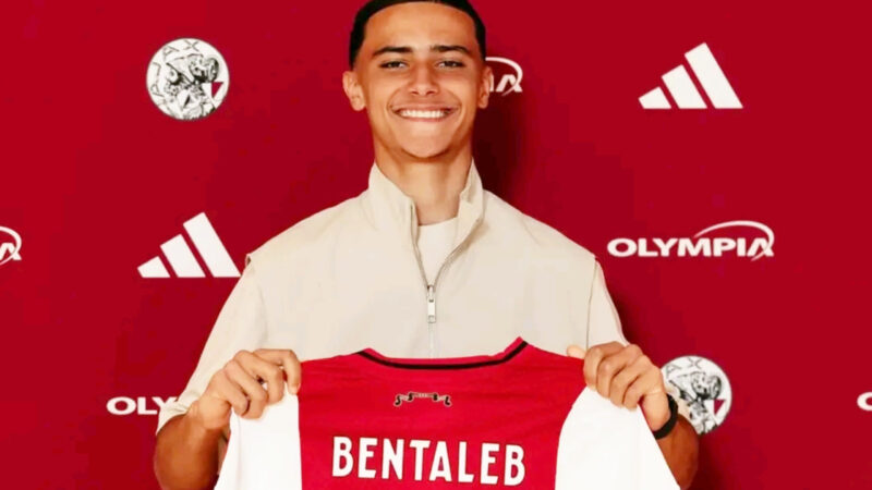 مروان بنطالب يوقّع أول عقد احترافي مع أياكس أمستردام حتى 2029