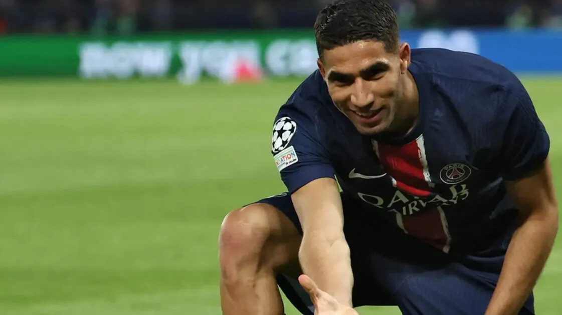 أشرف حكيمي يدخل تاريخ باريس سان جيرمان