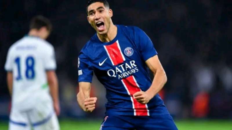 باريس سان جيرمان يحسم في مشاركة أشرف حكيمي أمام بايرن ميونيخ