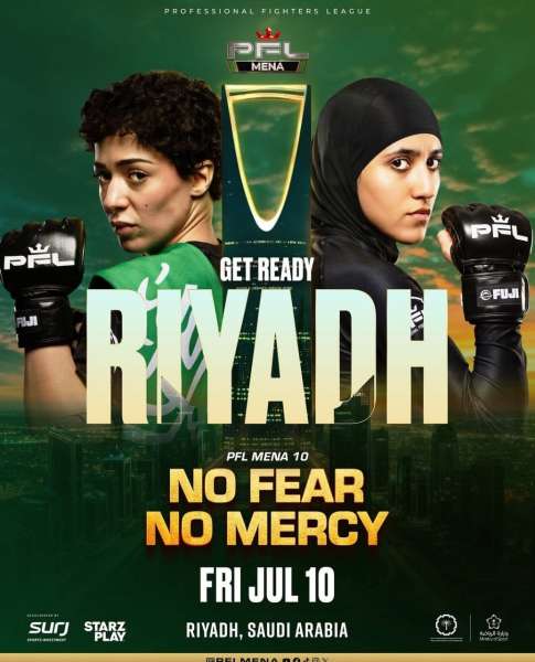 هتان السيف ومالك باسهل يتصدران عودة PFL MENA إلى الرياض في 10 يوليو