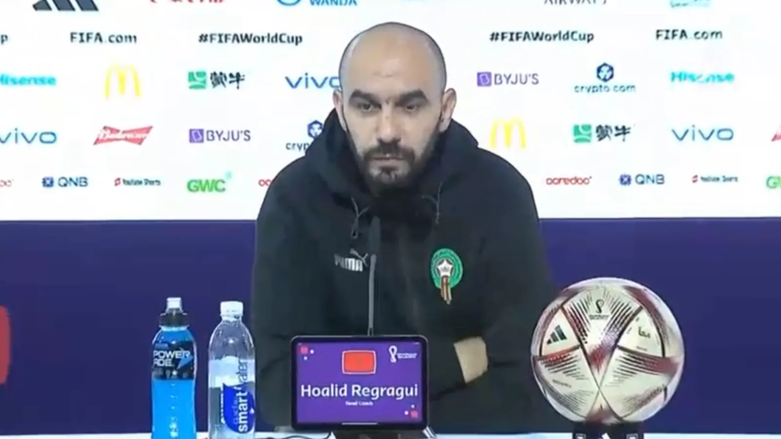 الركراكي يكشف كواليس ملحمة قطر: لم نذهب للمشاركة وهدفنا كان كتابة التاريخ