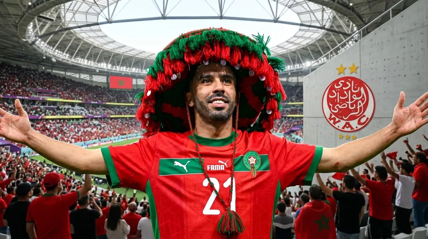 الوداد الرياضي يعزز هجومه رسميا بضم المهاجم كريم البركاوي