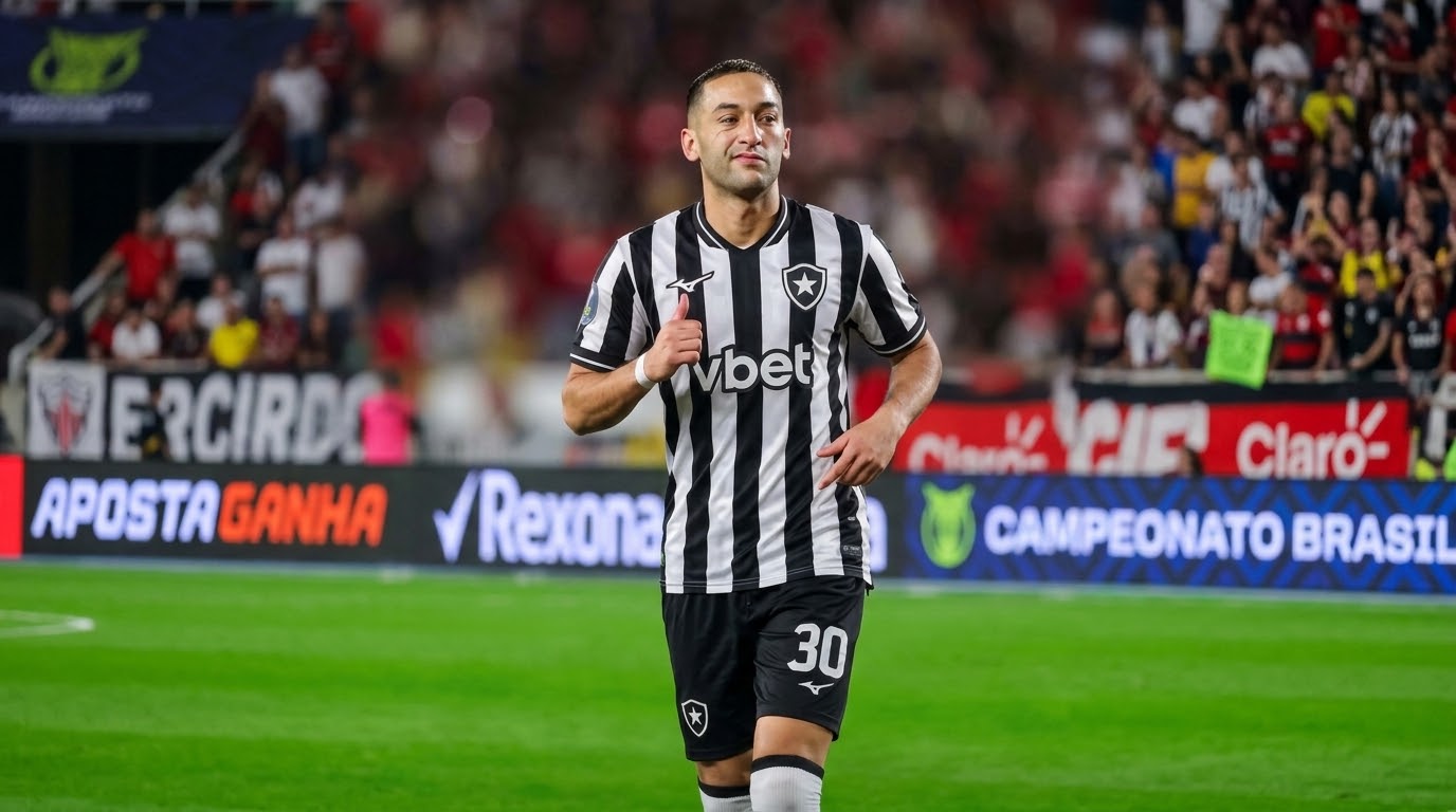 بوتافوغو البرازيلي يجهز استقبالا كبيرا لحكيم زياش قبل توقيع عقده الجديد بوتافوغو البرازيلي يجهز استقبالا كبيرا لحكيم زياش قبل توقيع عقده الجديد